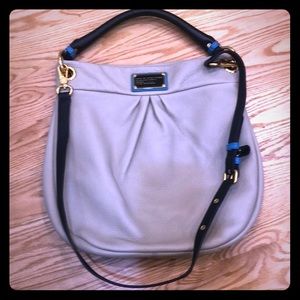 Marc by Marc Jacobs beige buff leather purse